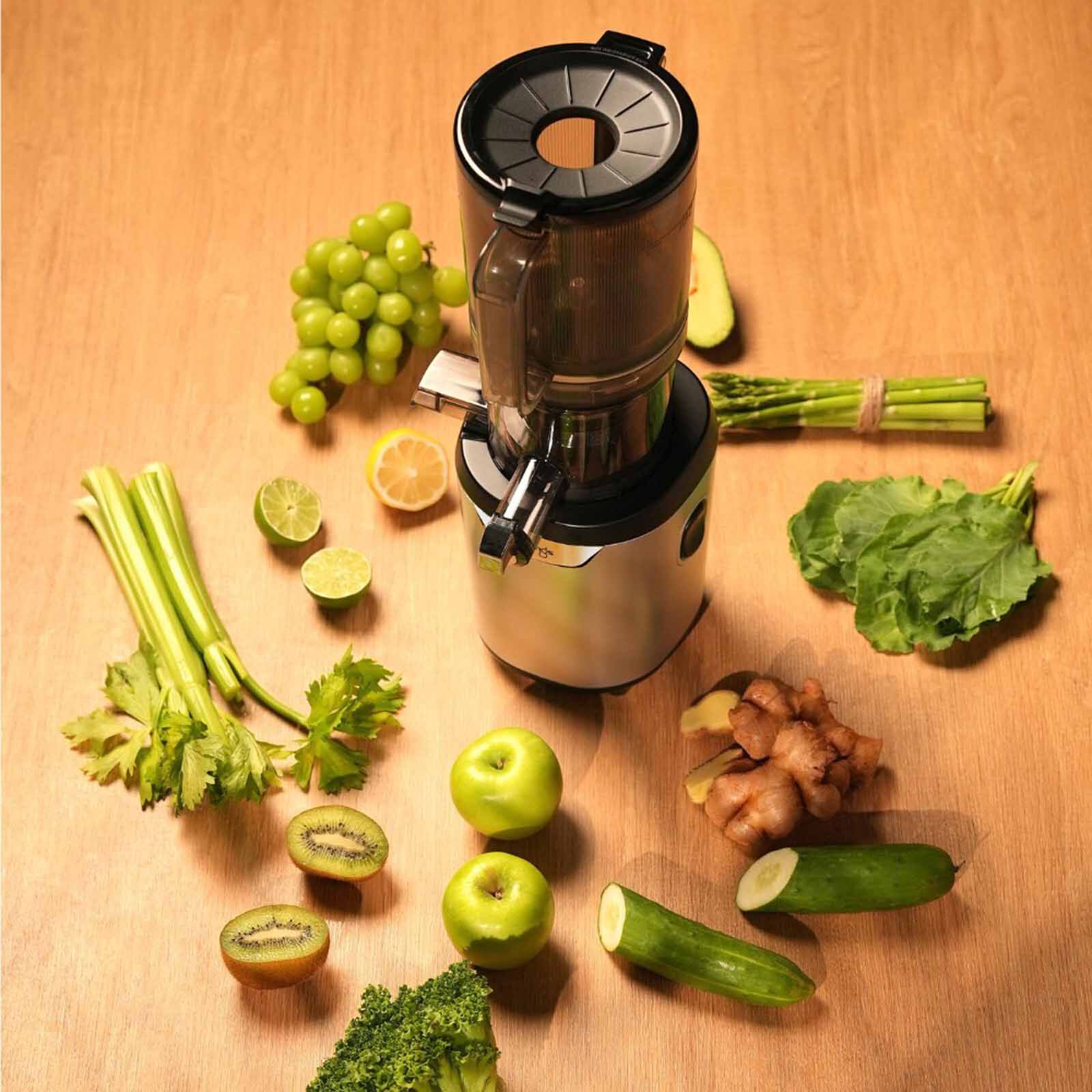 KUVINGS Slow Juicer - Matt Navy Blue AUTO 7 - MATT NAVY BLUE - Image 9
